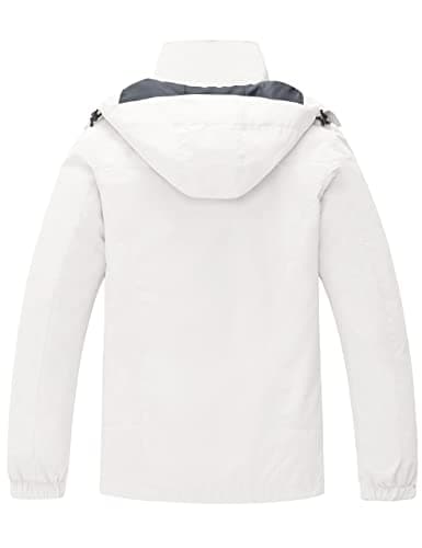 Wantdo Men's Waterproof 3-in-1 Ski & Snowboarding Jacket Windproof Warm Coat with Detachable Puffer