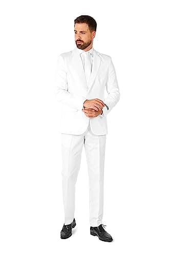 Suitmeister Men's Slim Fit Solid Color Party Suit - Halloween and More