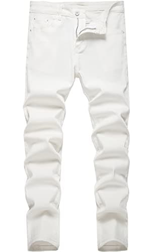 FREDD MARSHALL Men's Skinny Straight Leg Stretch Jeans Pants