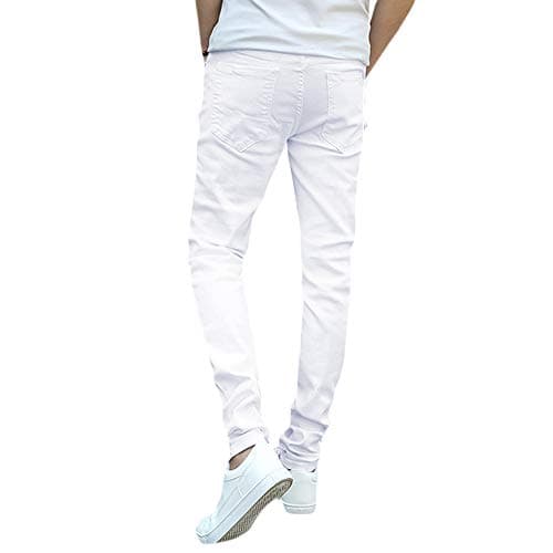 Slim Fit Skinny Stretch Comfy Denim Jeans for Men