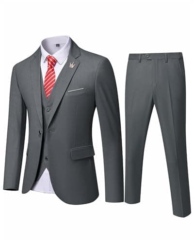 EastSide Slim Fit 3-Piece Suit for Men
