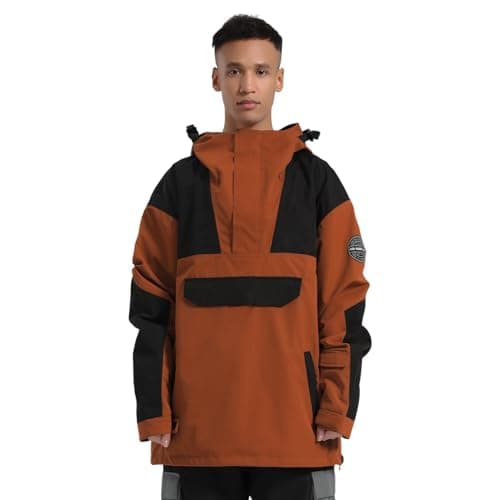 BSASB Mens Warm Snowboard Ski Jacket Waterproof Windproof Winter Sports