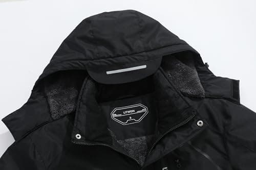 UTWGN Men's Winter Ski Jacket - Warm, Waterproof & Windproof Snow Coat