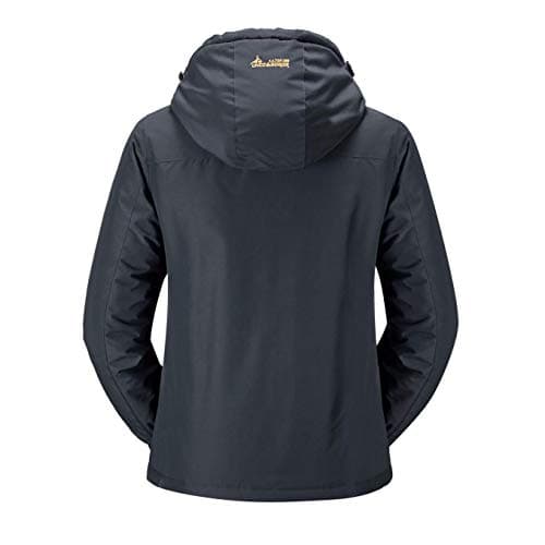 MOERDENG Women's Warm Waterproof Ski Jacket for Winter Snow Mountains
