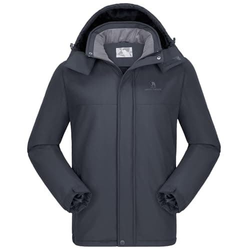 CAMEL CROWN Men's Waterproof Winter Snowboarding Jacket