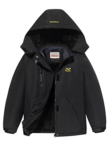 Warm Waterproof Ski Jacket for Girls