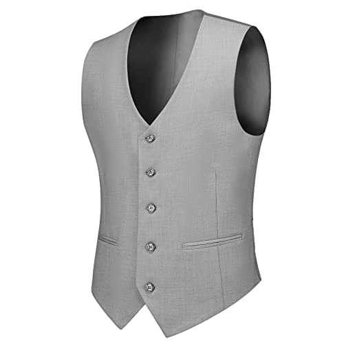 Cooper & Nelson Men's Slim Fit 3-Piece Tuxedo Set Jacket & Pants with Tie