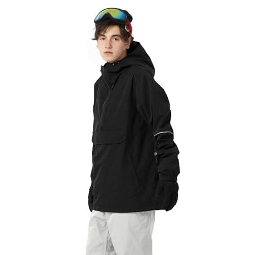 Actleis Mens Waterproof Hooded Snowboard and Ski Jacket Warm Winter Snow Coat