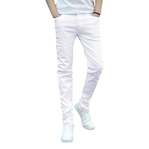 Slim Fit Skinny Stretch Comfy Denim Jeans for Men