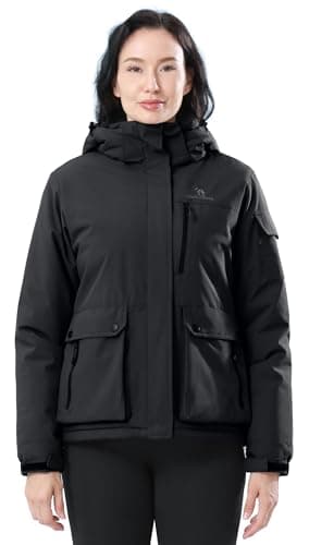 CAMEL CROWN Women's Waterproof Winter Ski Jacket