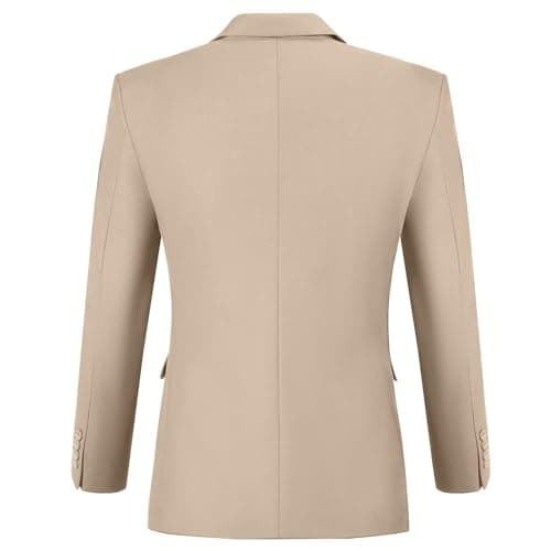 Fesenbo Men's Slim Fit 2-Piece Business Suit Blazer and Pants for Prom and Weddings