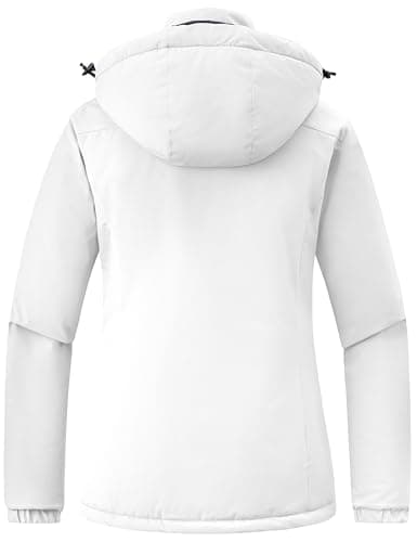 wantdo Women's Mountain Waterproof Ski Jackets Hooded Winter Snow Coat Insulated