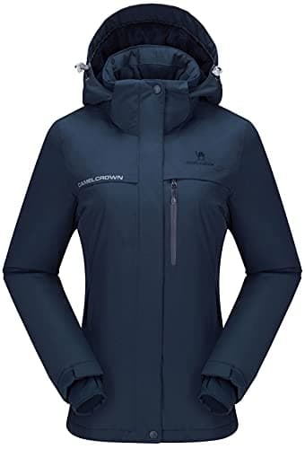 CAMEL CROWN Women’s Mountain Snow Waterproof Ski Jacket Winter Coat