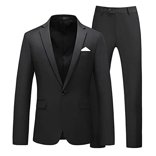 Slim Fit 2-Piece Formal Suits for Men