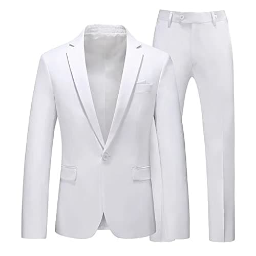 Slim Fit 2-Piece Formal Suits for Men