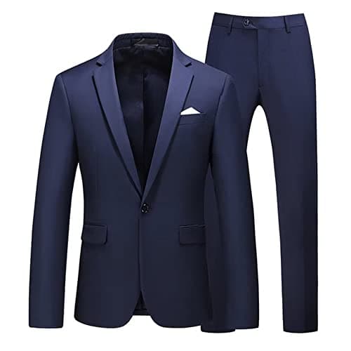 Slim Fit 2-Piece Formal Suits for Men