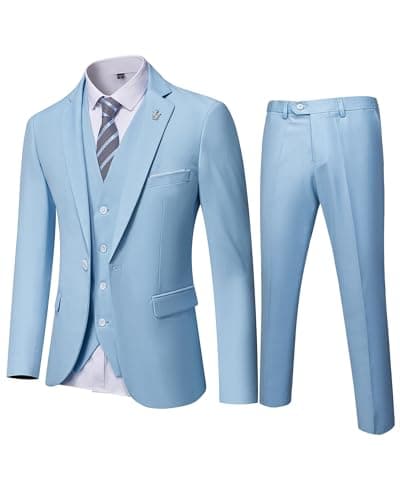EastSide Slim Fit 3-Piece Suit for Men