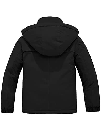ZSHOW Boys' Waterproof Ski Jacket with Hood and Fleece Lining