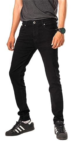 Alamo Men's Skinny Jeans - Classic Slim Fit Denim Jeans for Men