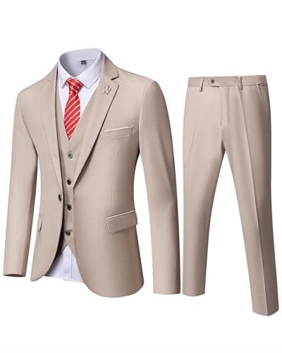 Slim Fit Suit Set for Men