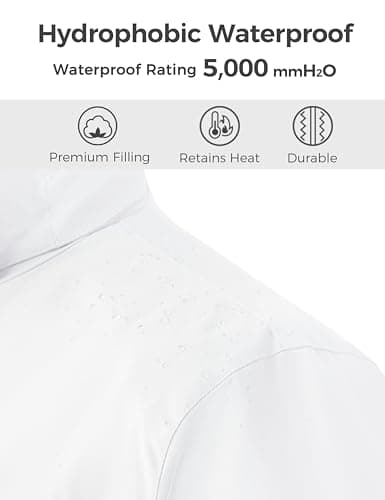 Women's 3-in-1 Plus Size Winter Waterproof Ski Jacket