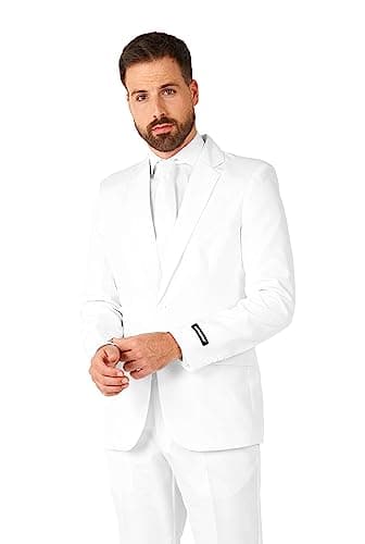 Suitmeister Men's Slim Fit Solid Color Party Suit - Halloween and More