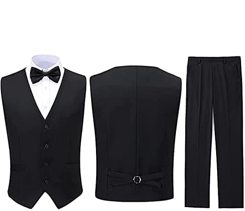 Elegant Men's Slim Fit 3-Piece Suit with Blazer and Pants Set