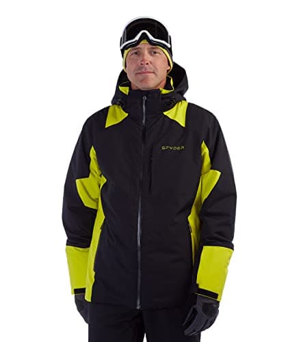 Spyder Men's Insulated Ski Hooded Snow Jacket