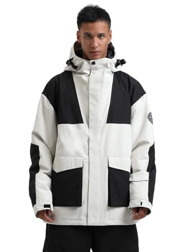 IMPHUT Mens Snowboard Jacket & Womens Ski Outerwear with Hood Winter Insulated