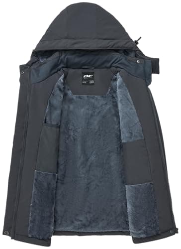 Diamond Candy Women's Winter Windproof Ski Jacket with Hood