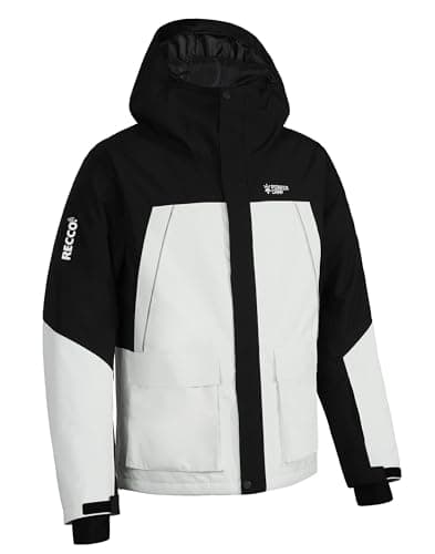 Pioneer Camp Men's Waterproof Insulated Snowboard Jacket Cold Weather WinterSnow Coat
