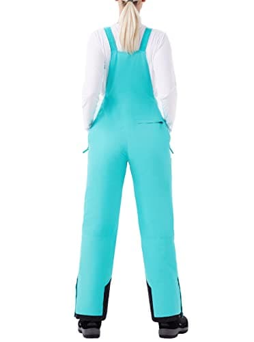 Womens Insulated Waterproof Snow Bibs