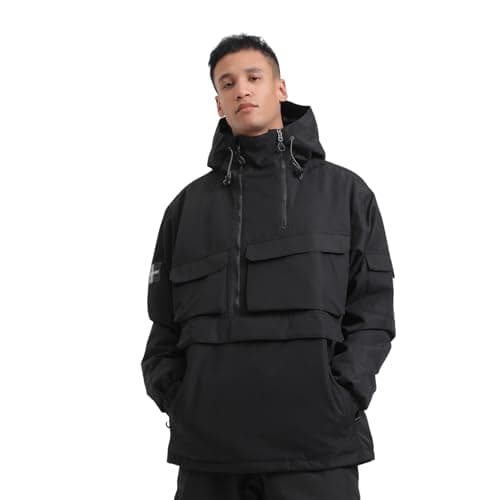 BSASB Mens Warm Snowboard Ski Jacket Waterproof Windproof Winter Sports
