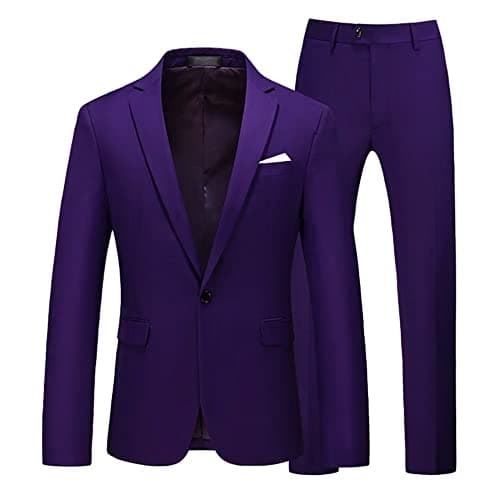 Slim Fit 2-Piece Formal Suits for Men