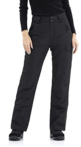 WULFUL Women's Waterproof Insulated Ski Pants