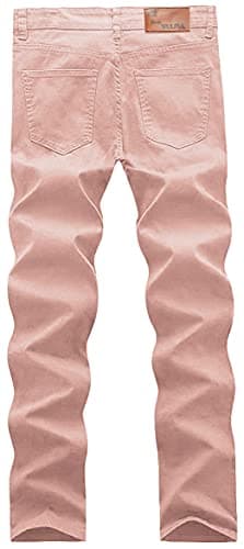 Slim Fit Skinny Stretch Denim Jeans for Men