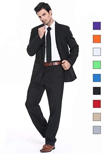 U Look Ugly Today Men's Prom Suit Solid Color for Themed Events and Clubbing