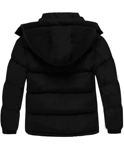 Wantdo Boys' Winter Warm Waterproof Puffer Jacket with Hood