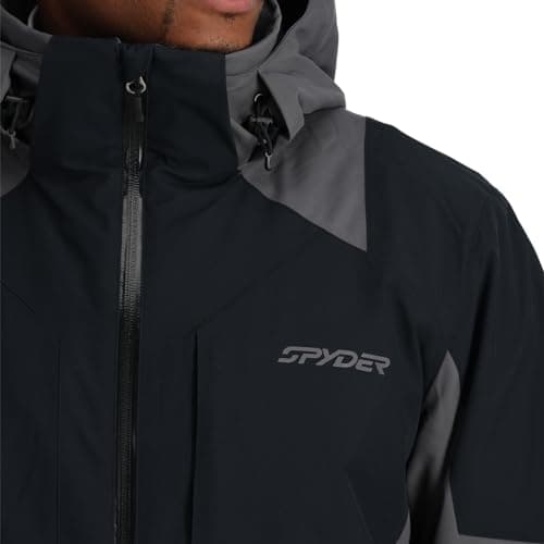 Spyder Men's Insulated Ski Hooded Snow Jacket