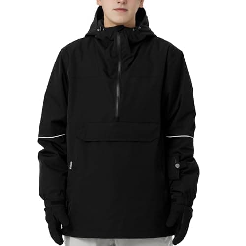 Actleis Mens Waterproof Hooded Snowboard and Ski Jacket Warm Winter Snow Coat