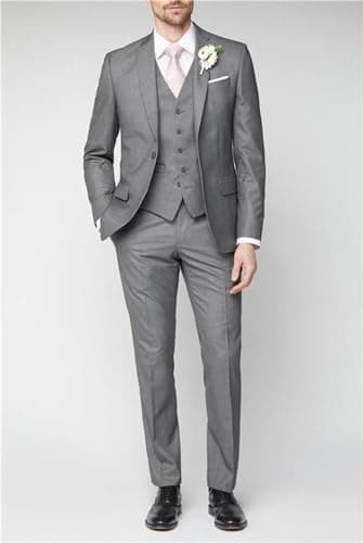 Slim Fit Men's 3 Piece Suit for Formal Events