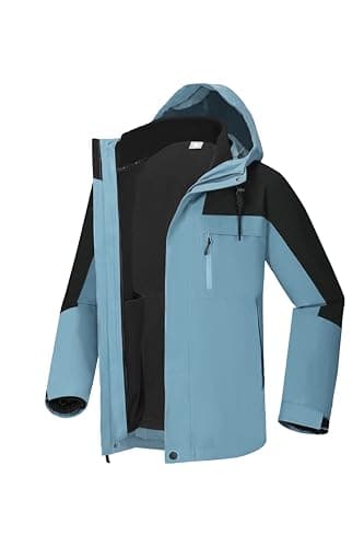 CAMELSPORTS Men's 3 in 1 Waterproof Winter Ski Jacket