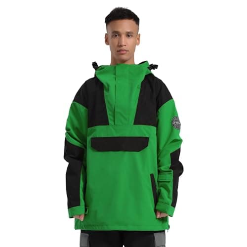 BSASB Mens Warm Snowboard Ski Jacket Waterproof Windproof Winter Sports