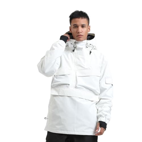 BSASB Mens Warm Snowboard Ski Jacket Waterproof Windproof Winter Sports