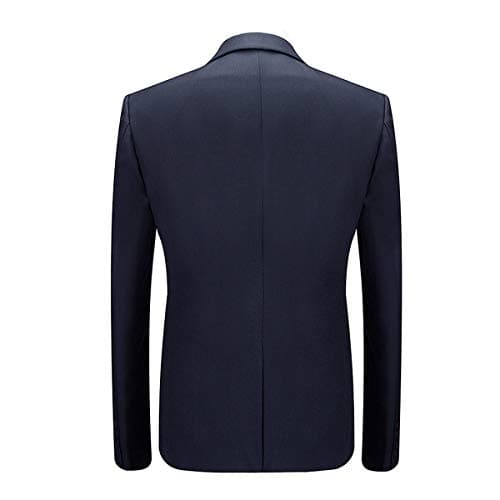 Cloudstyle Mens Classic Fit 3-Piece Wedding Dress Suit Jacket, Vest & Pants