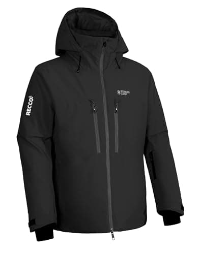 Pioneer Camp Men's Waterproof Insulated Snowboard Jacket Cold Weather WinterSnow Coat
