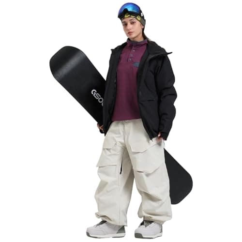 Men's Waterproof Winter Snowboard Jacket - GSOU SNOW