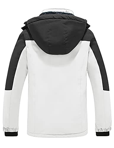 wantdo Women's Waterproof Winter Ski Jacket Mountain Rain Coat