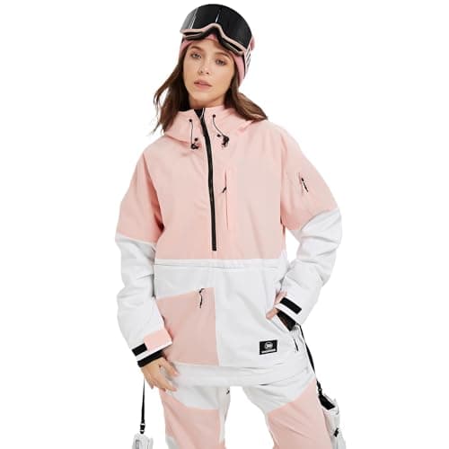 SNOWVERB Insulated Waterproof Snowboarding Jacket with Hood