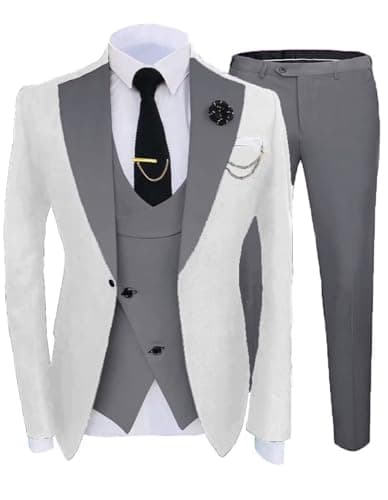 Setwell Slim Fit Tuxedo Suit for Men